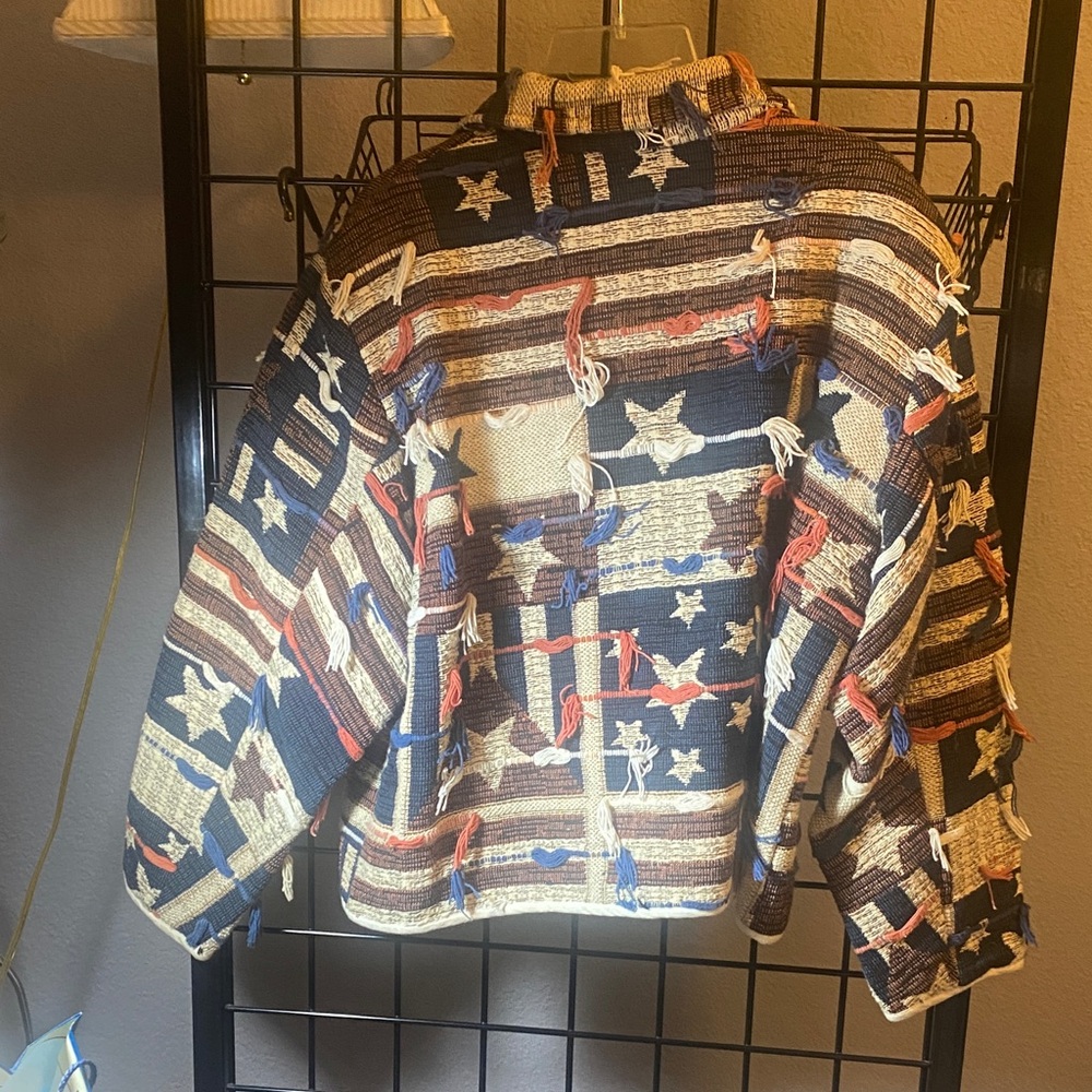 Women's Multicolor Patchwork Jacket - image 7